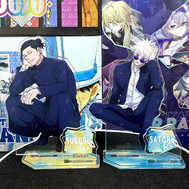  Mô hình standee JUJUTSU KAIseᵰ ver HỌC SINH Suguru GETO Satoru GOJO Chú Thuật Hồi Chiến anime chibi standee mica acrylic 