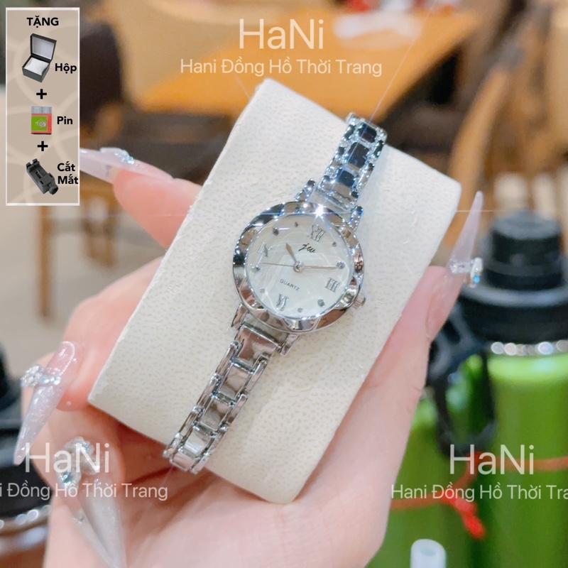 [MUA 1 TẶNG 3] Đồng Hồ Nữ Gossie JW Nhỏ Gọn- Sang Chảnh 2 Màu Lựa Chọn   đồng  hồ