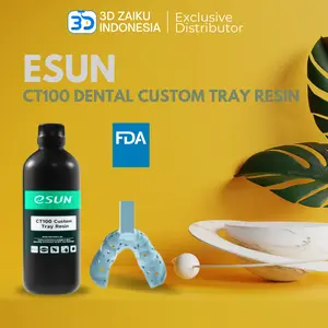 FDA Approved eSUN CT100 Dental Custom Tray Resin for 3D Printer MSLA