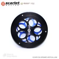 Gambar Scarlet Racing - Cover Fan Spinner Penutup Kipas Motor Round Line dan Vertical Line - Round Line, Black dari scarletracingindonesia Kota Administrasi Jakarta Utara 2 Tokopedia