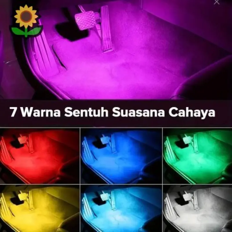 6LED Interior Car Touch Light  USB, Decoration, Reading, Motion Sensor, 5V.pain 1