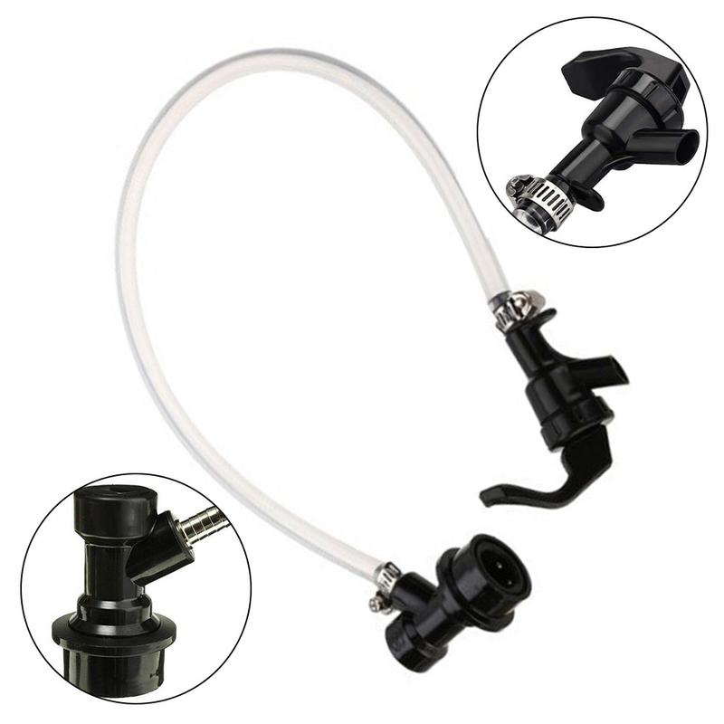 Kit Erogazione Birra Ball Lock – Linea 50 Cm Con Rubinetto Picnic E Attacco Rapido, Per Home Brewing - 4