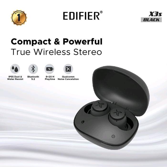 Gambar Edifier TWS X3s True Wireless Stereo Earbuds Bluetooth V 5.0 dari Mantap Baru Kota Tangerang 5 Tokopedia