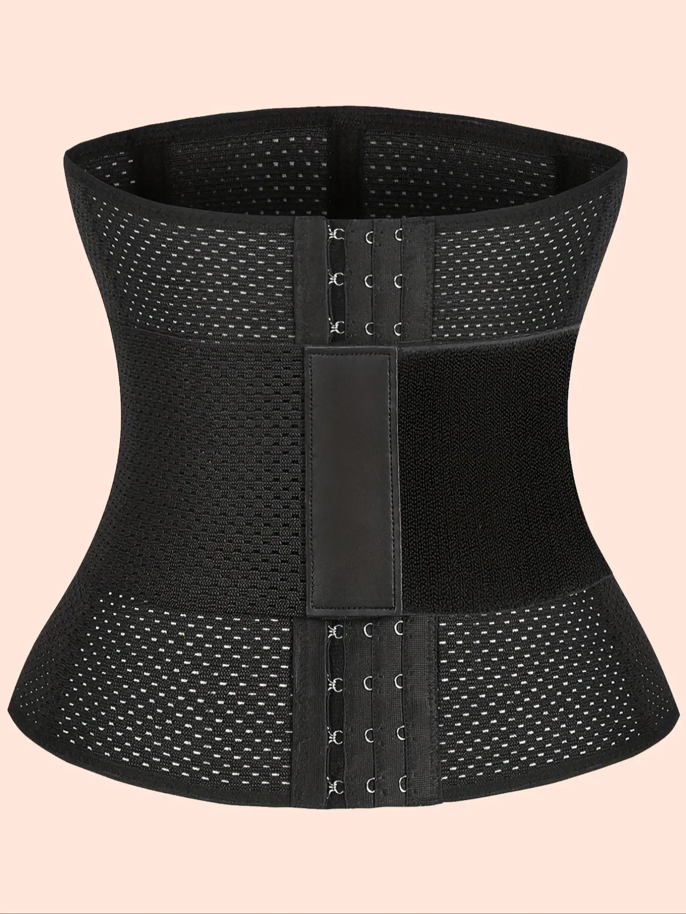 Women's Adjustable Hook & Eye Closure Waist Trainer, Casual Tummy Control Shaper for Daily Wear, Shapewear for Women
