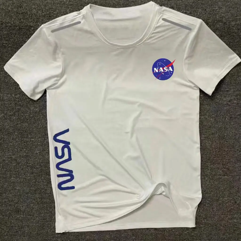 Sports Student Quick-Dry T-Shirt Short Sleeve Track Training Wear Unisex Running Fitness Basketball Sportswear Marathon Essential