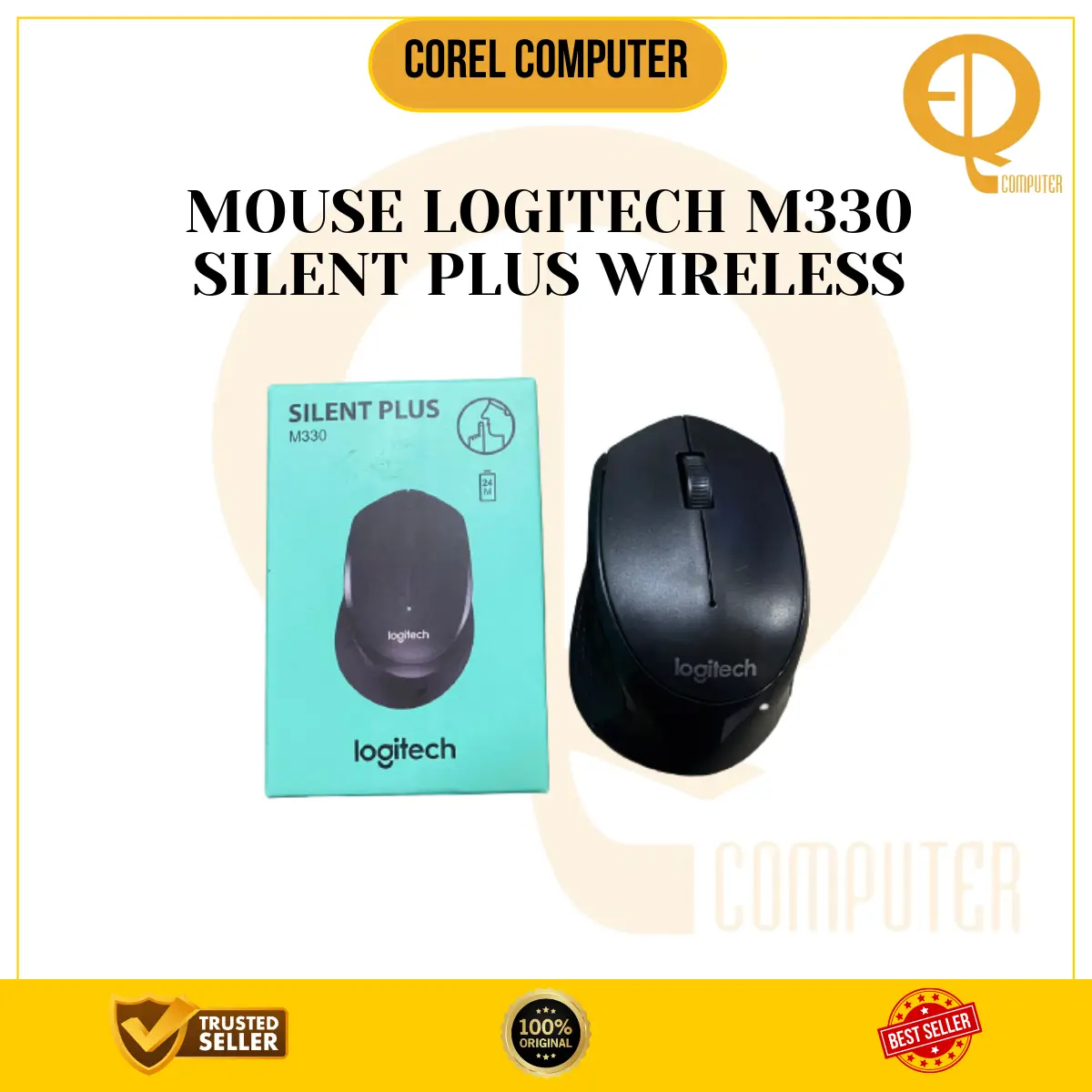 Mouse Logitech M330 Wireless Silent Click