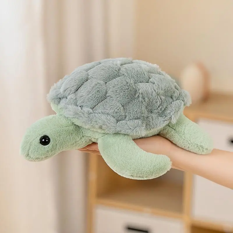 Cute Turtle Design Plush Toy, Soft & Comfy Stuffed Toy, Ideal Birthday Gift, Unique Gift, Creative Gift for Sea Animal Lovers, Gift for Her, Girl's Gift 5