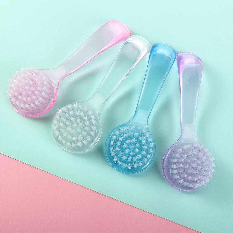 Small Animal Grooming Tools Soft Small Hamster Brush Round Head Long Hair Hedgehog Bathing Brush Hamster Cleaning Brush Bath Mini Brush Bear Cleaning Comb Cleaning 6
