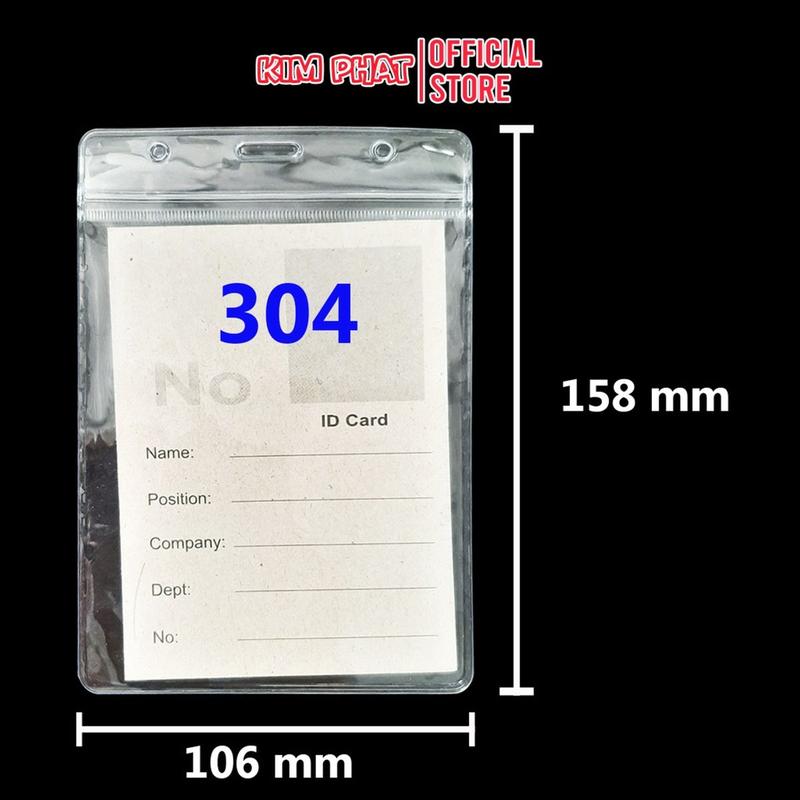 Product Introduction of Bao đựnġ thẻ nhựa dẻo trong suốt cỡ lớn 303, 304, Dây đeo thẻ 14