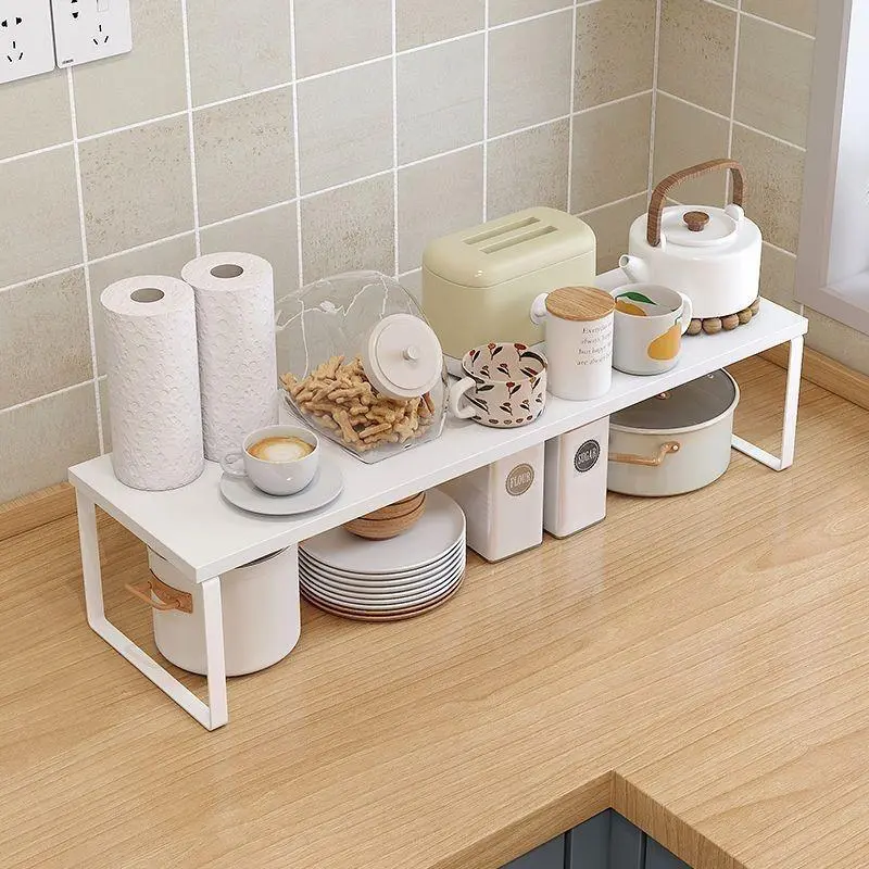 Giá Để Đồ Nhà Bếp, Đa Màu Sắc, Kệ Cruet Gia Vị, Tấm Vách Ngăn Nội Thất Tủ, Thích Hợp Cho Nồi Chảo, Sắp Xếp Lớp Lên Lên, Để Bàn 4