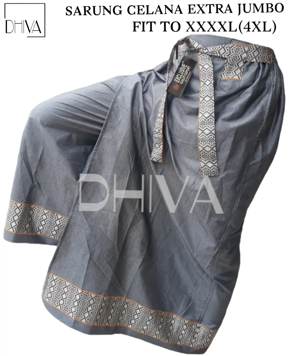 SARUNG CELANA RBN EXTRA JUMBO DEWASA 4XL SUPER BESAR Kain Motif Muslim