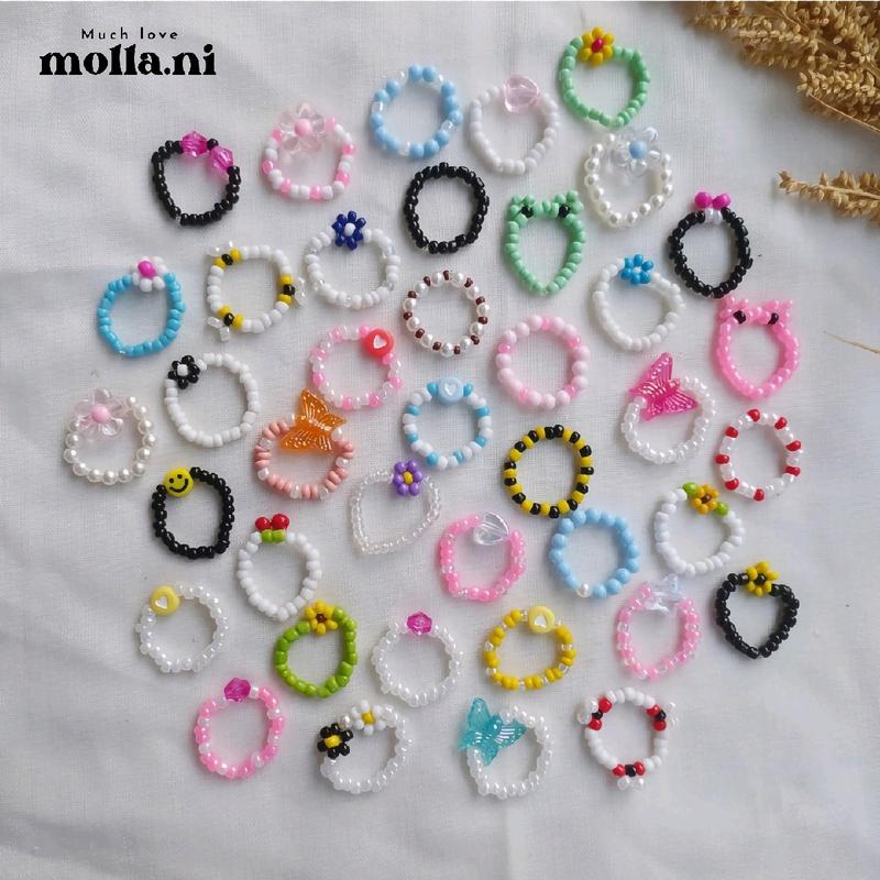 Paket Usaha / Set Beads Ring / Cincin Manik 6