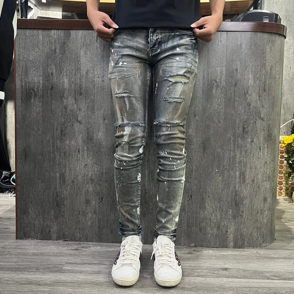 Quần jean màu đồng 4 cúc L1