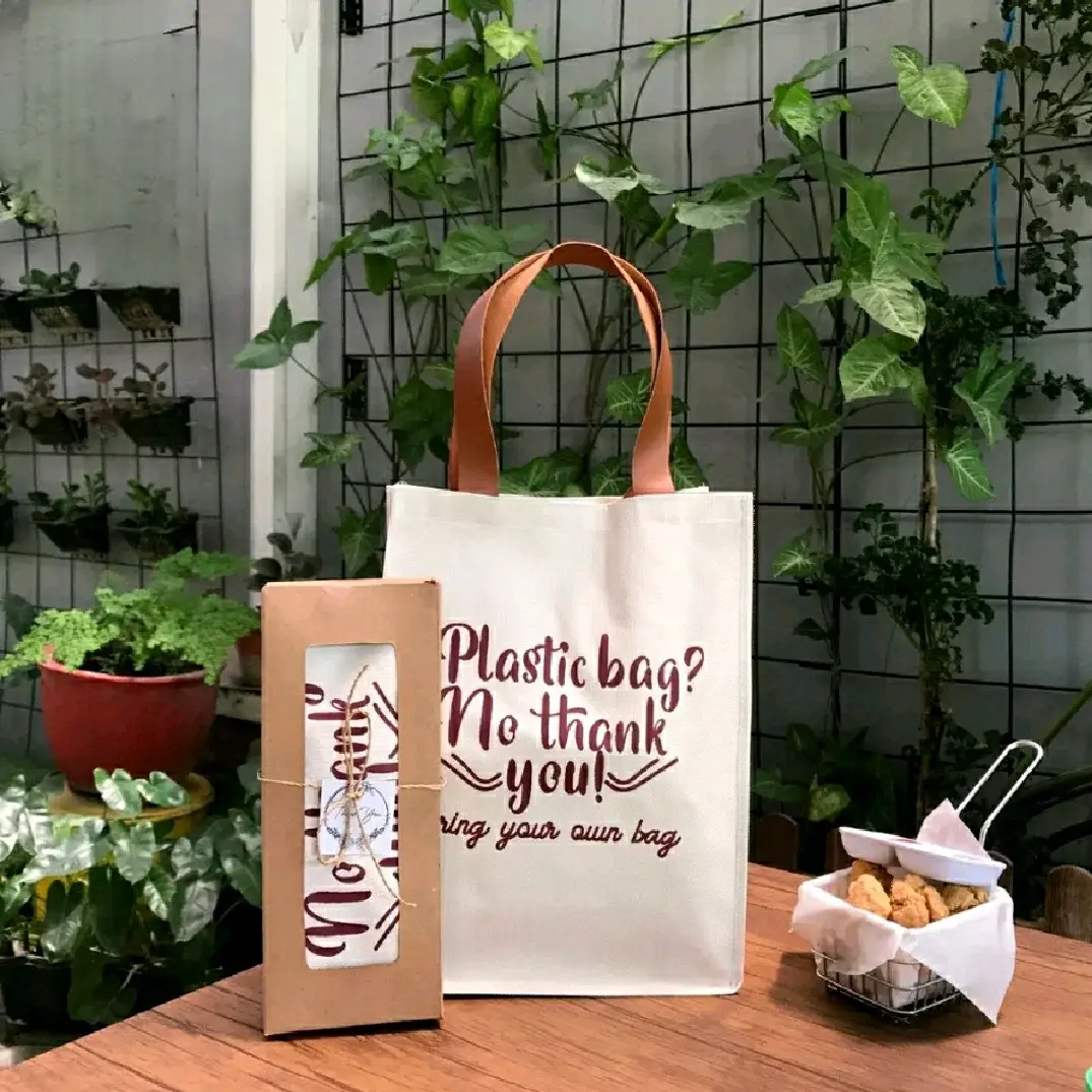 Totebag Fatimah Souvernir pernikahan undangan ucapan terima kasih wedding nikah