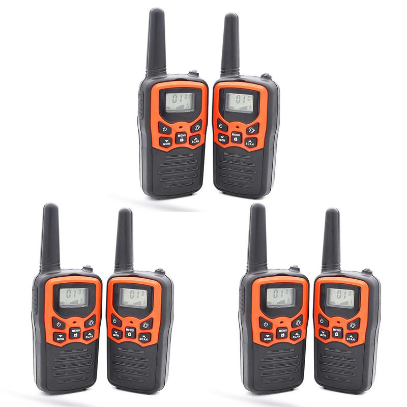 Walkie Talkies for Adults Long Range 2 Pack 2-Way Radios Up to 5 Miles Range  in Open Field 5