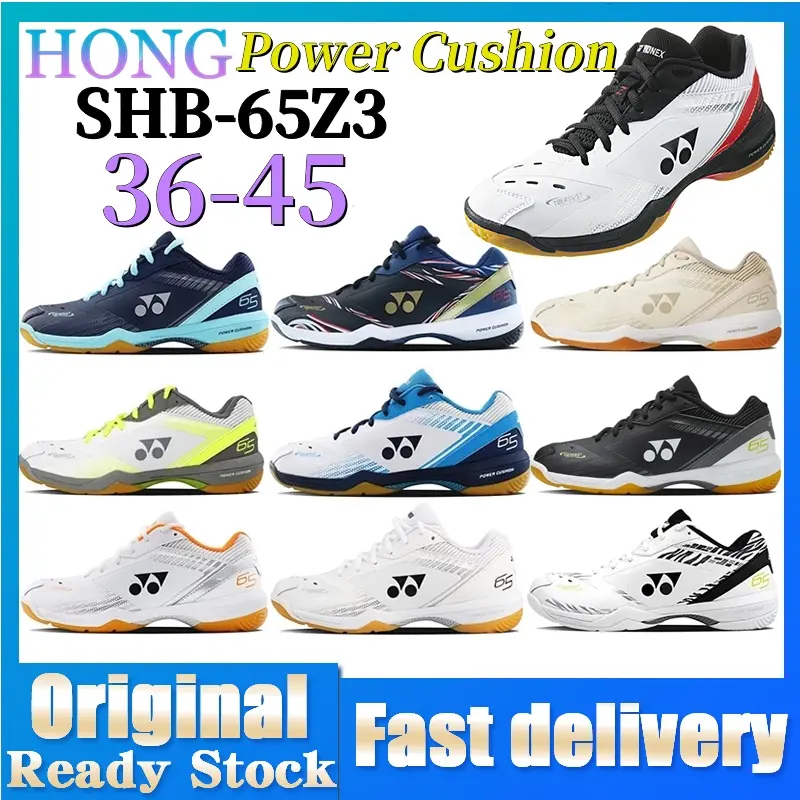 Yonex 65Z2 Badminton Shoes For Men Women Sport Shoes Fashion Casual Sneakers Hard-Wearing high quality Badminton Shoes yonex 65Z3 Natural badminton shoes Spike(True carbon version)