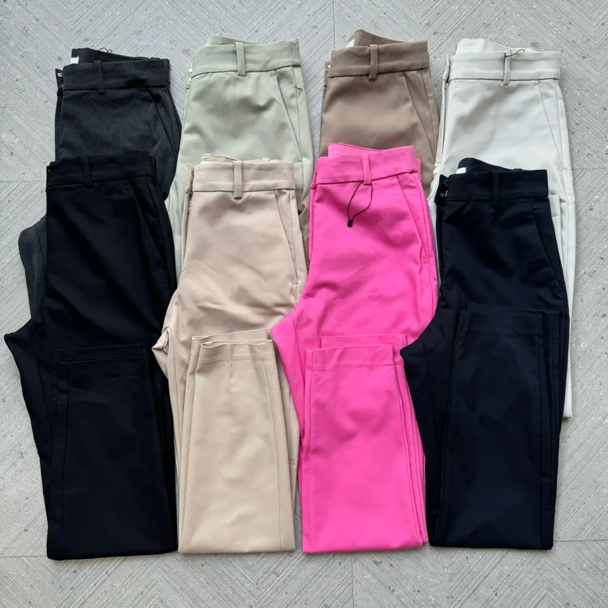UltraHighWaist Ladies Cigarette Trouser Pants Soft & Comfy Ankle Length Petite to Plus Size
