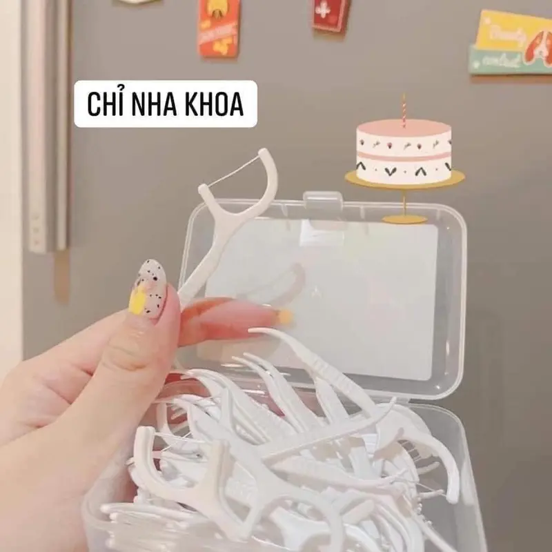 ( 10 Hộp) Combo 500 chiếc tăm chỉ nha khoa 6