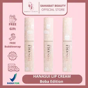 HANASUI Mattedorable Lip Cream Boba Edition