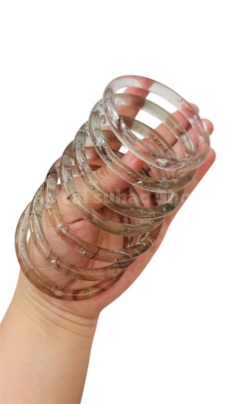 Product Introduction of [ Hàng mới về ] Vòng tay nữ trong suốt , vòng đá nhiều màu xinh xắn ( Tặng kèm hộp ) 6
