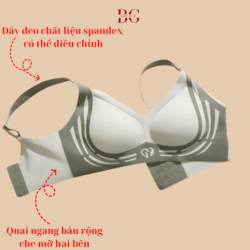 Áo Lót Nữ Emma Định Hình Hàng Cao Cấp, Áo Lót Nữ Không Gọng Thoáng Khí, Giúp Định Hình, Tạo Khe Tự Nhiên BRA26 3