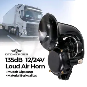 Klakson Keong Trompet Mobil Truk Loud Air Horn 135dB - DL35