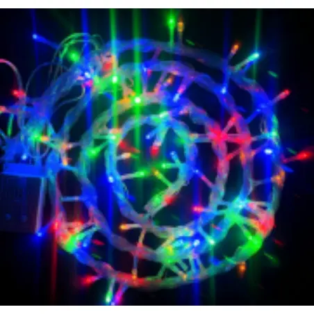 5AG Music Christmas Lights LED Colorful Lights 5m 50L/10 100L Indoor and Outdoor Waterproof Christmas Songs parol  plastic