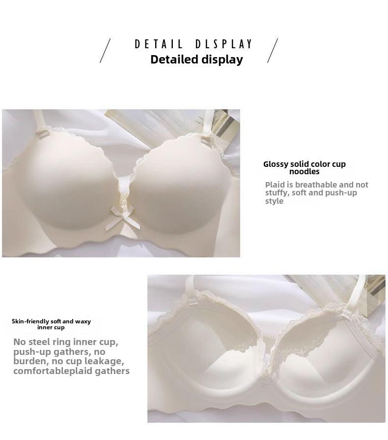 Product Introduction of corset,Áo Ngực Không Dây, Đồ Lót Nữ, áo ngực nâng lên form đẹp, Chất Liệu Ren, Dày Dặn 6