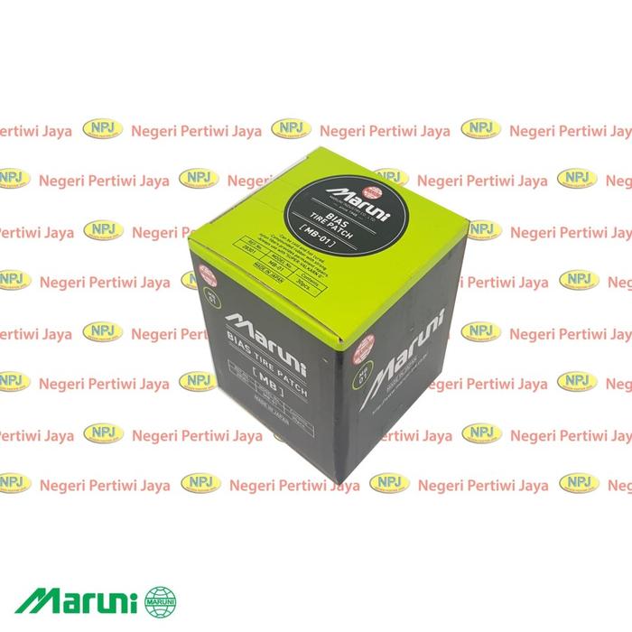 Gambar Maruni Bias Tire Patch MB-01 Box - Karet Tambal Ban Tubeless dari negeripertiwijaya Kota Administrasi Jakarta Barat Tokopedia