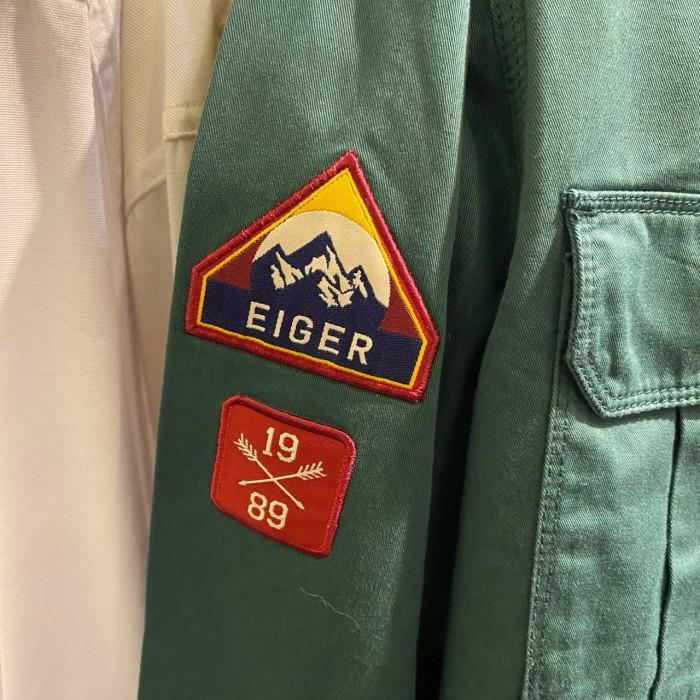 EIGER KEMEJA PANJANG PRIA PATHFINDER SHIRT 2.0 - GREEN 3