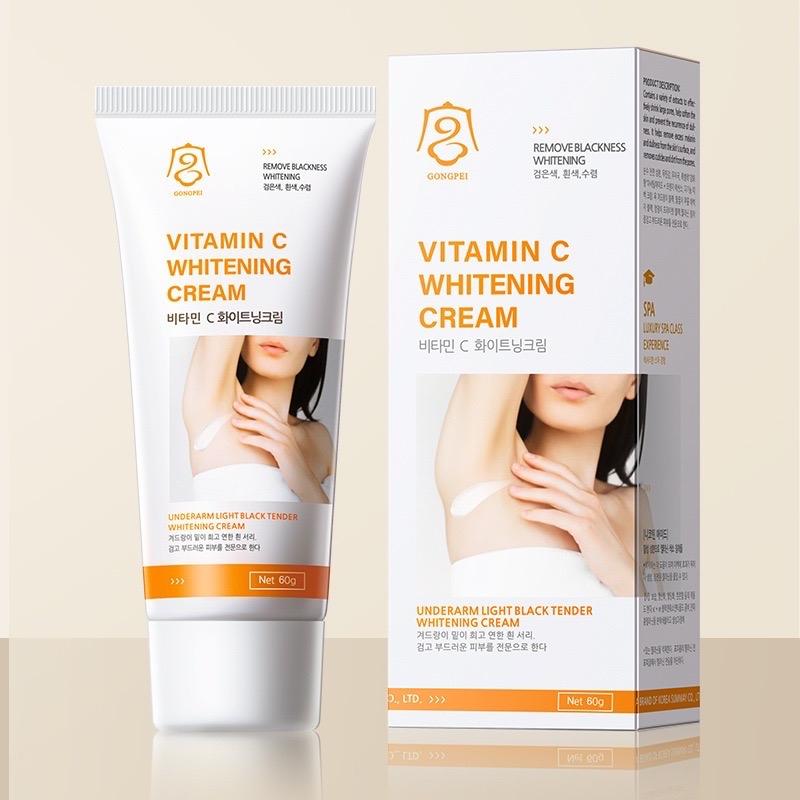 Combo 3 Kem Ngừa Thâm Làm Trắng Toàn Thân VITAMIN C 60g GONGPEI HÀN QUỐC