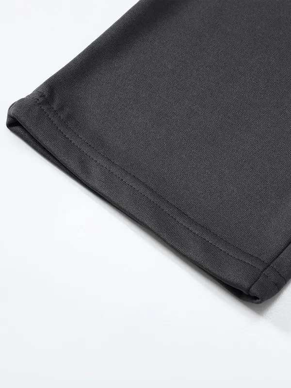 Men's Solid Color Pants, Casual Comfy Loose Trousers for Spring & Fall, Men's Bottoms for Daily Wear 3