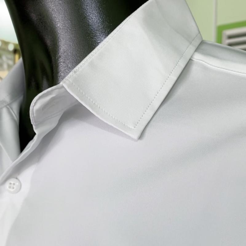 Product Introduction of Áo sơ mi tay ngắn, chất vải lụa mềm mịn chống nhăn, thấm hút mồ hôi tốt. Nam Menswear 4