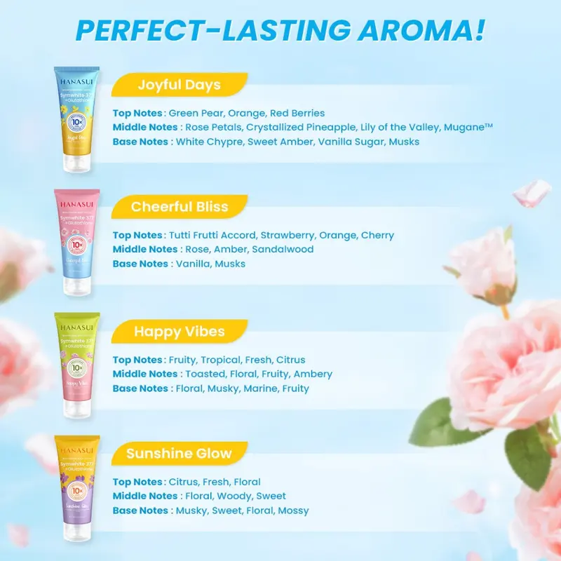 HANASUI Brightening Body Serum 7