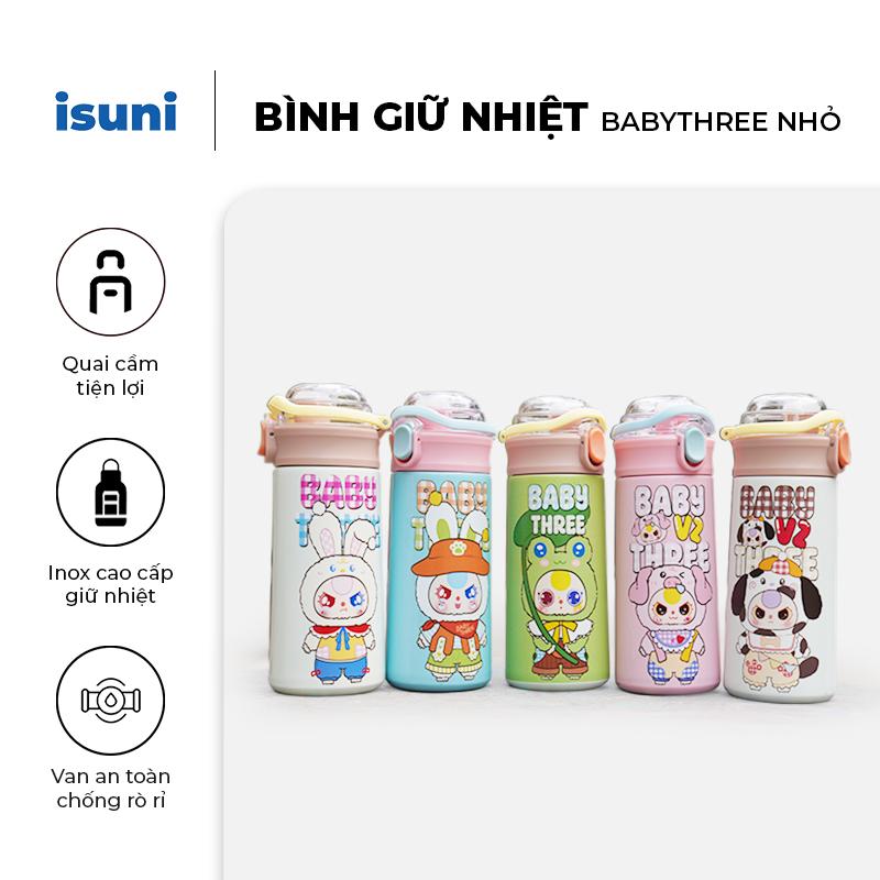 Bình giữ nhiệt Baby Three V4 - Giữ nhiệt từ 4h-8h- An toàn- Chống tràn - Có Ống Hút y17 topgia cầm tay ly civago binhgiunhiet nhỏ gọn cho học sinh nước xịn đẹp binh giu nhiet việt nam