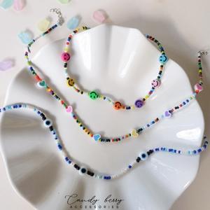 CandyBerry Accessories สร้อยคอลูกปัดโบว์มินิมอล ประกอบงานด้วยวัสดุเกรดคุณภาพ No.CN-001