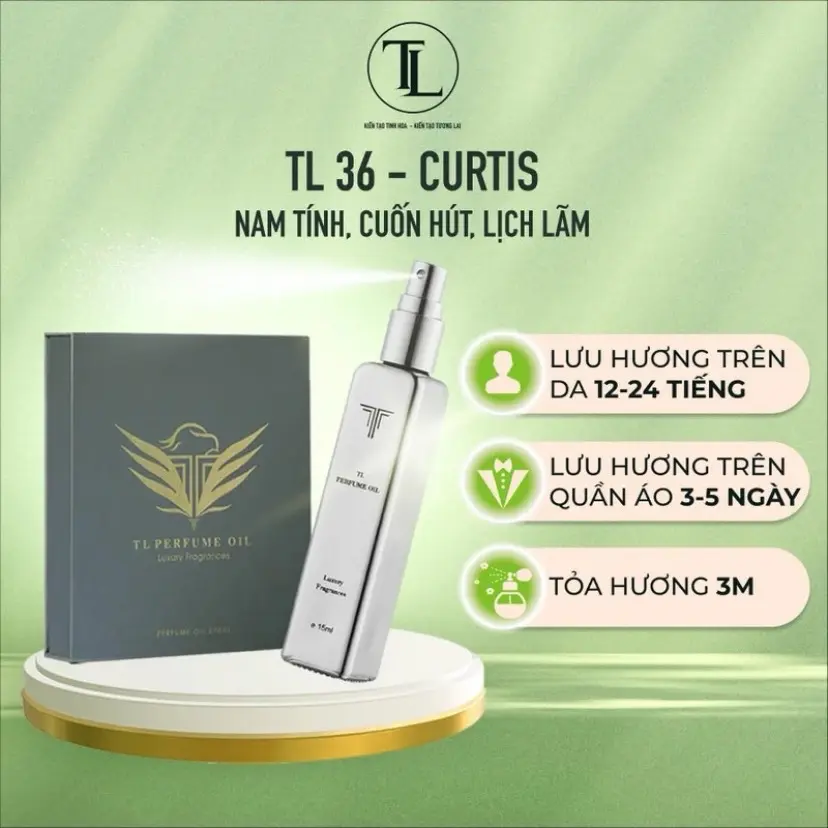 TL36 HƯƠNG NAM - Tinh Dầu Nước Hoa TLPERFUMEOIL Nam Tính, Cuốn Hút, Lịch Lãm 15ML