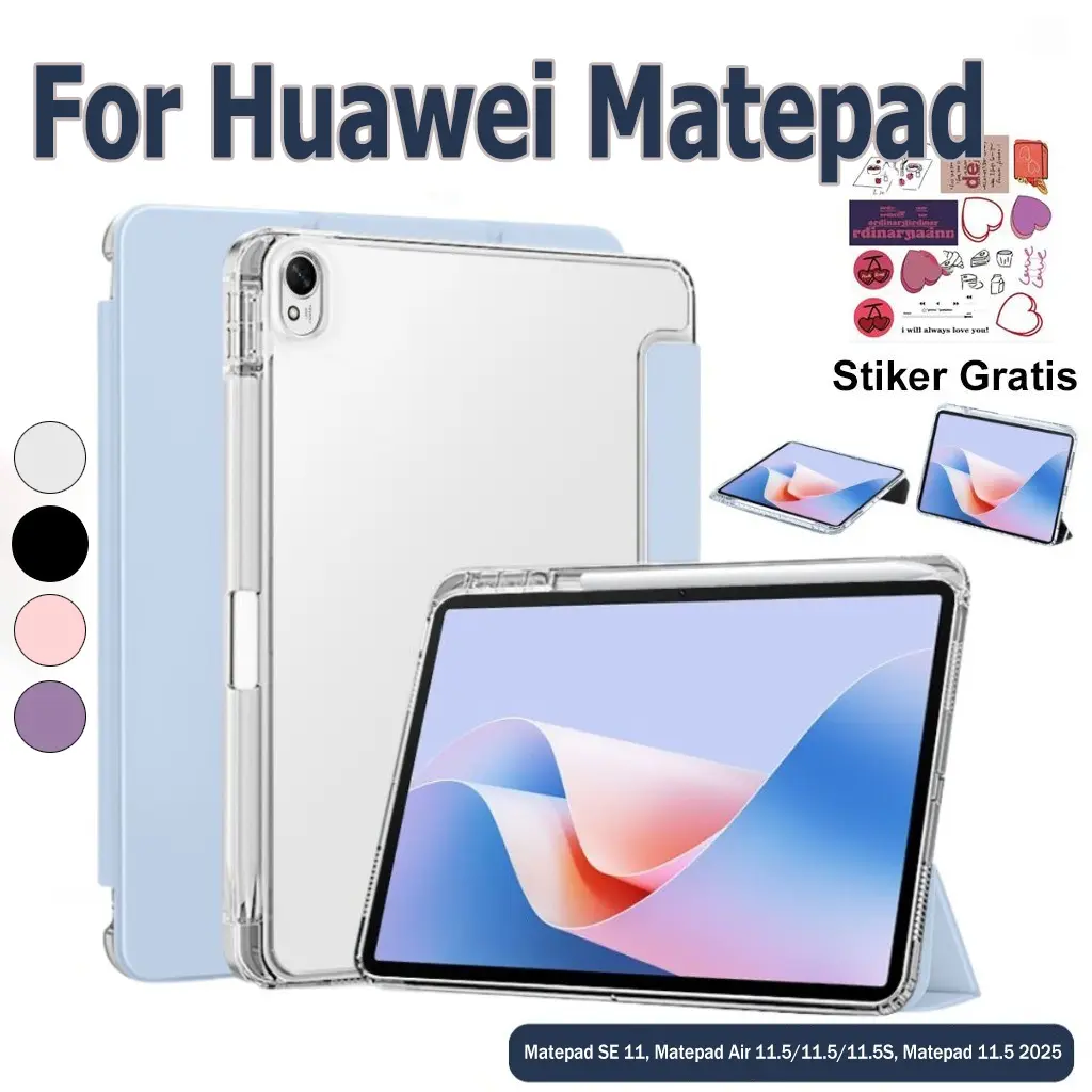Case For Huawei Matepad 11.5/11.5s Matepad 10.4" SE / Matepad 11 inch 2021 2023 Matepad Pro 10.8" Magnetic AutoLock