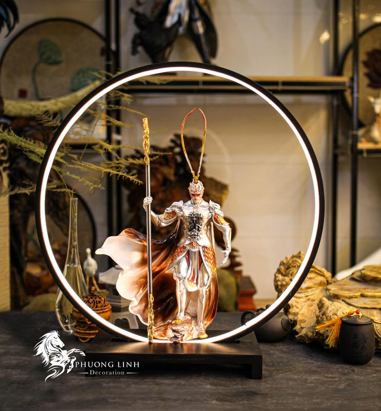 Tượng Tề Thiên Đại Thánh - Trang Trí Tôn Ngộ Không Đấu Chiến Thắng Phật Phương Linh Decor Decor Phòng Trang Trí Nhà