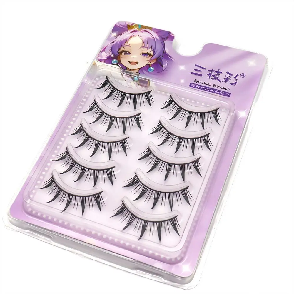 Lông Mi Giả, Kiểu 69 Barbie Truyện Tranh Thân Cứng, Đuôi Nhọn Dày, Thích Hợp Cho Người Mới, Cosplay Ma Cà Rồng, Mắt To Women Cosmetic Nữ Trang Điểm Mỹ Phẩm