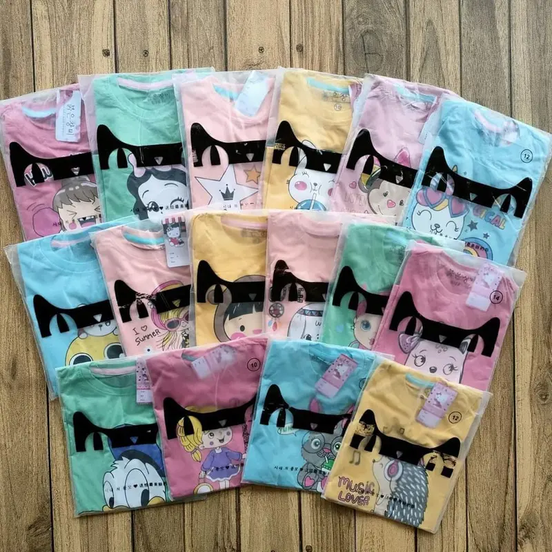 KAOS IMPORT ANAK 1 - 7 TAHUN ( 3 PCS ) 3