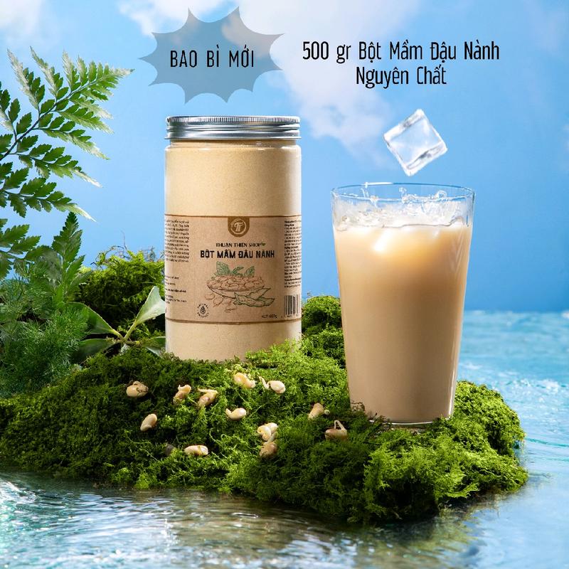  Bột Đậu Nành Tự Nhiên Hũ 0.5kg - Sản phẩm chất lượng cao 