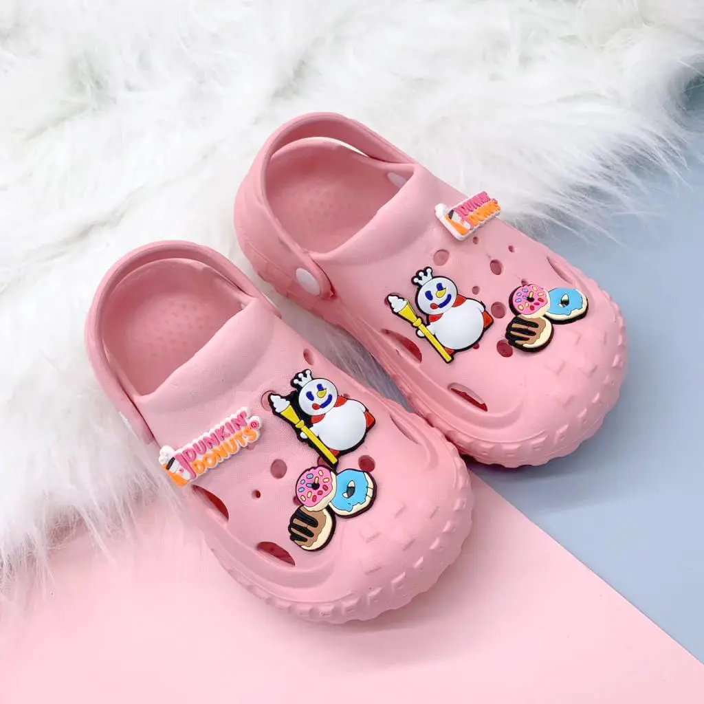 Sandal baim anak perempuan MIXUE Sandal kodok anak (24-35) Sendal anak tali belakang