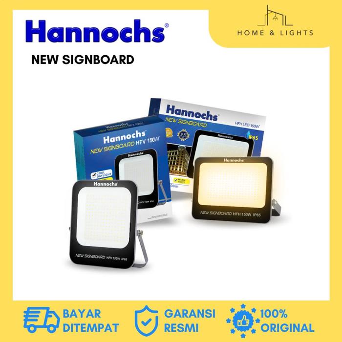 Jual Hannochs LED Signboard Outdoor Horizontal Vertical 50W Cahaya ...