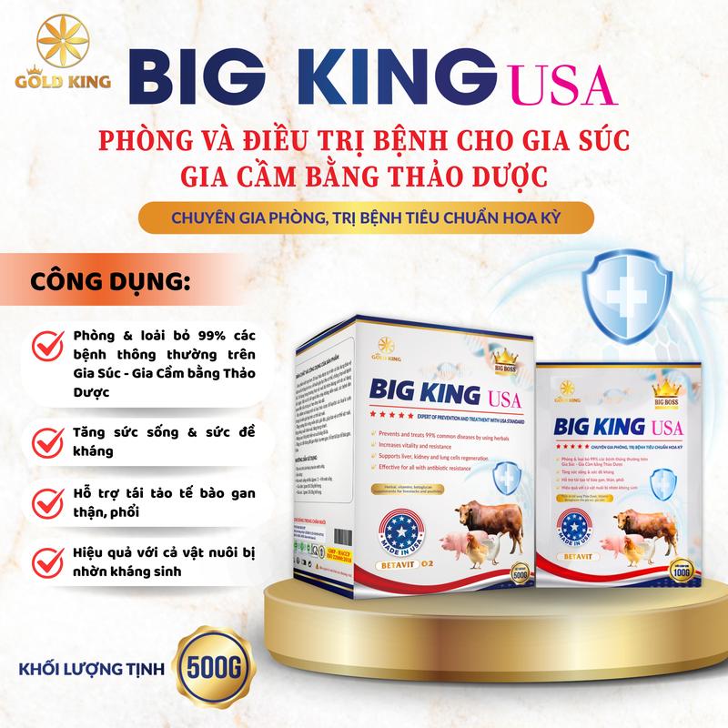 Phòng Và Điều Trị Bệnh Cho Gia Súc, Gia Cầm Bằng Thảo Dược Của BigKing USA 1