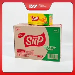 PSS NABATI SIIP Richeese Chocolate Roasted Corn 12X20 4G | Snack & Cemilan  Keluarga