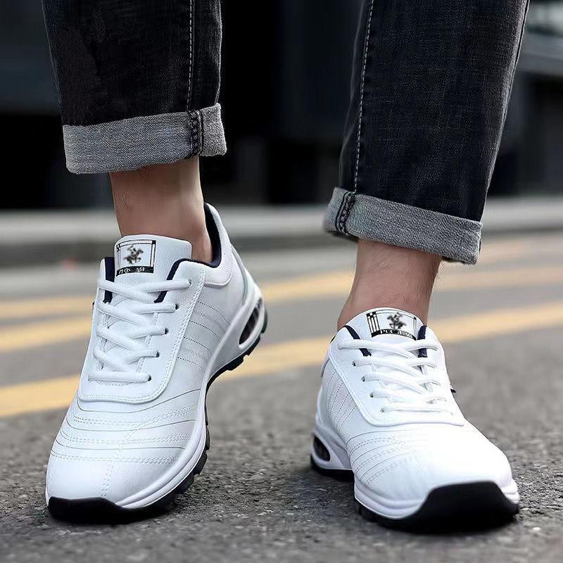 Product Introduction of 2024 Spring and Autumn Men's Casual and Comfortable Breathable Trendy Air Cushion Deodorant Travel Sneakers 10