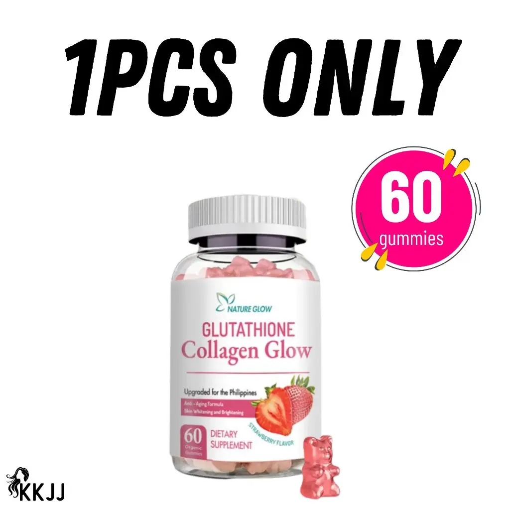 glutathione collagen glow 60 gummies Nature Glow Chewable Gummies, count Dietary Supplement NR900 NAD Glutathione Collagen Glow Anti-Aging Formula