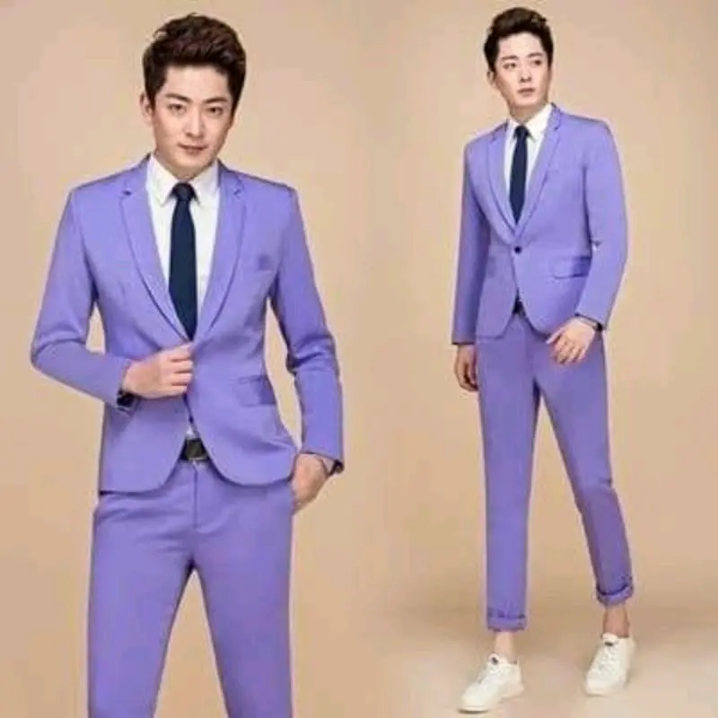 setelan jas pria warna cerah Blazer