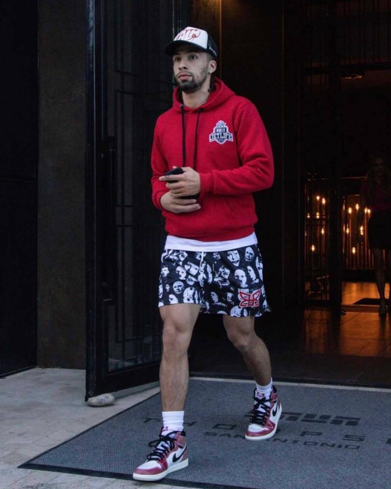 Product Introduction of American Rain Movie Character Shorts Male and Female Trendy Brand Casual Cool Quarter below the Knee Quick-Drying Breathable Pants Summer Menswear Lingerie Trouser Tropical 6
